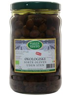 Sorte oliven u/sten 2x1600g