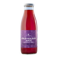 Æble/solbær juice, 6X0,75L