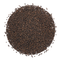 Sorte peberkorn, hele 500 g