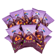 Rodfrugtchips 12x80 g
