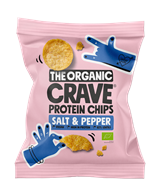 Linse chips salt/peber 8x30 g